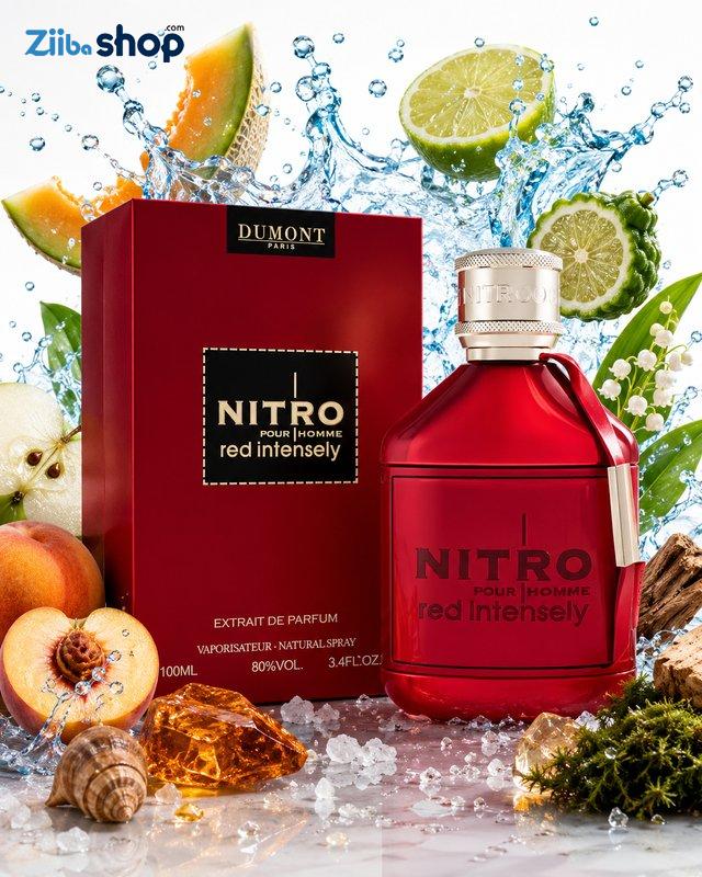 عطر مردانه دومونت نیترو رد اینتنسلی اورجینال 100میل